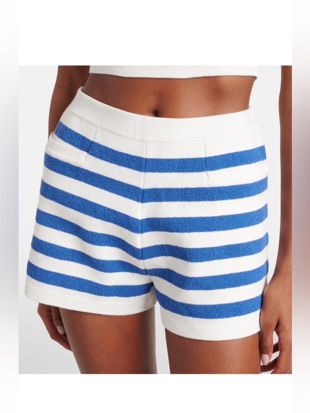 Posse Ari High-Waist Knit Shorts